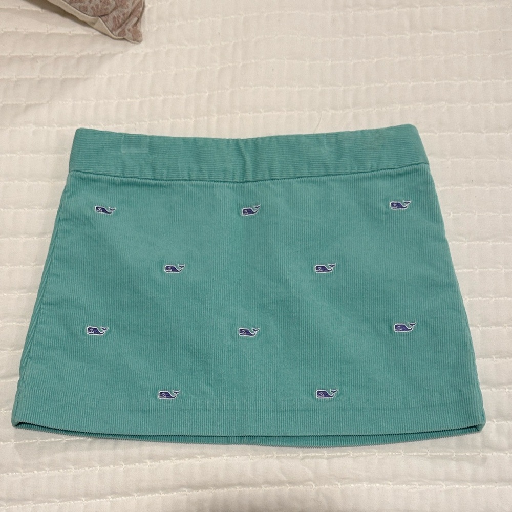 NWT Vineyard Vines Sz 4T Corduroy Skirt with Whale Embroidery
